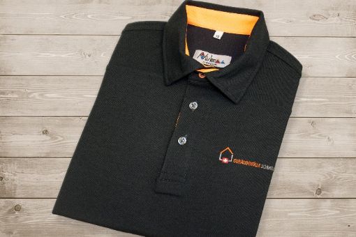 Poloshirt Gebäudehülle