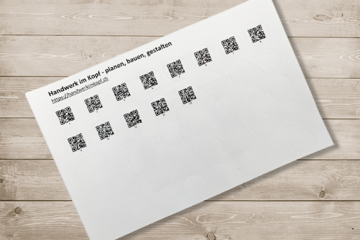 Image de Autocollants avec QR code pour l’affiche Cherche et trouve